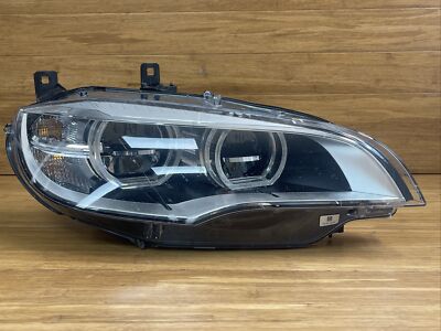 2013-2014 BMW X6M E71 Front Right HeadLight Lamp Complete 63117359372 OEM *NOTE*