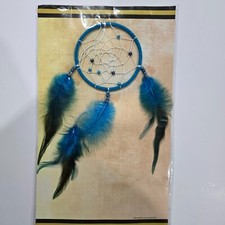 Dreamcatcher Sealed in Package Blue  White Beautiful Quality