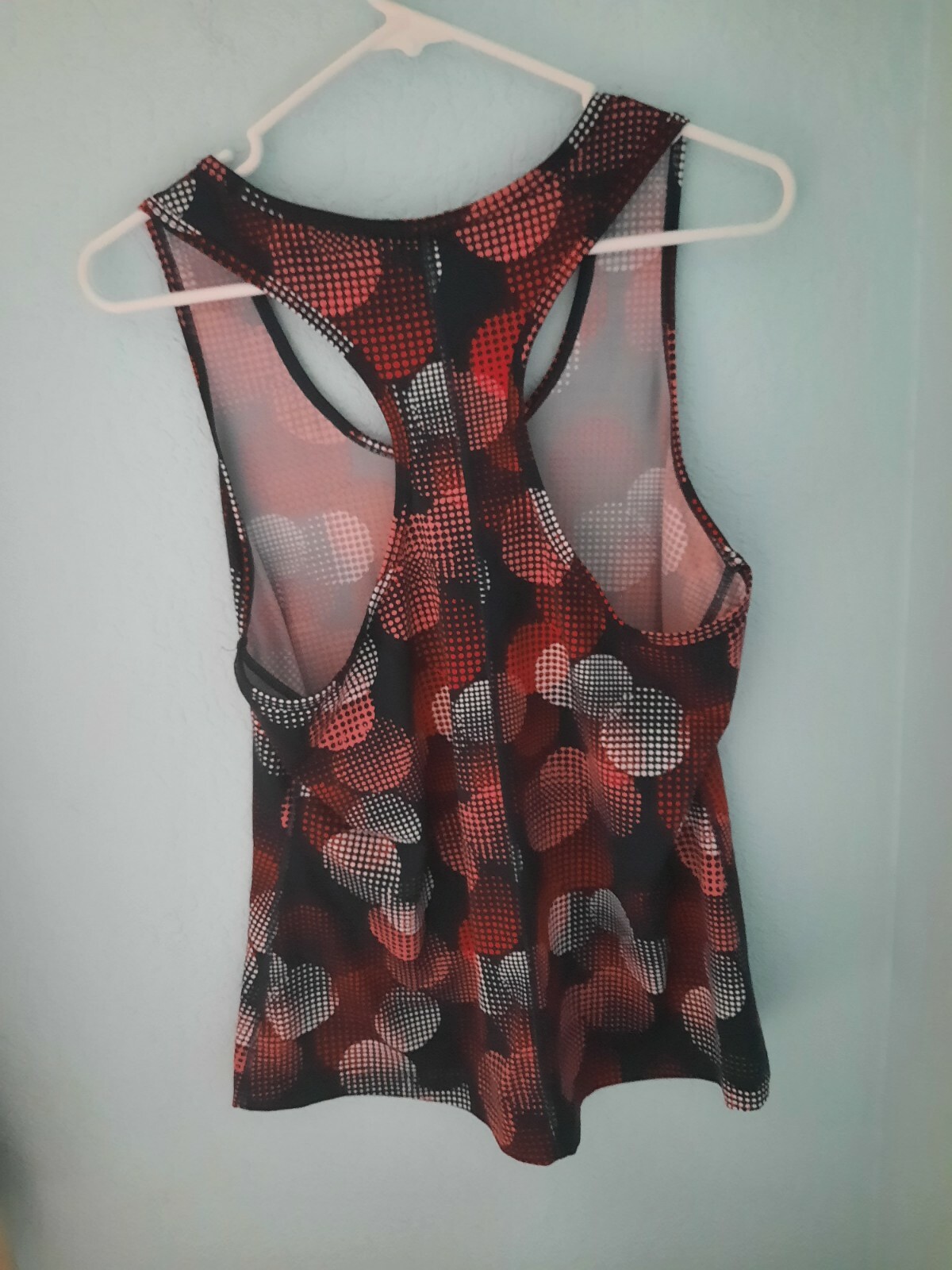 T SHIRT VINTAGE FILA BLU MOTIVO GEOMETRICO TAGLIA L