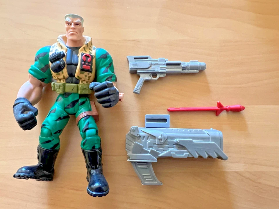 Figurine Major Chip Hazard-Commando-Small Soldiers- Hasbro 1998 Dreamworks - Photo 4/4
