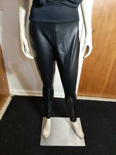 Womens False Leather Legging 