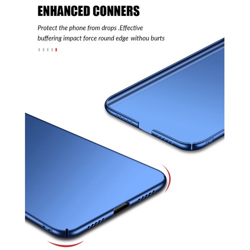 For Apple iPhone X XR XS Max Slim Thin Fit Case Hard Back Bump Cover - Picture 8 of 16