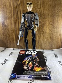 2016 Disney Star Wars Sergeant  Jyn Erso Bionicle/Lego Figure And Manual.
