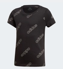 Boys Adidas Repeat Logo T-shirt Originals Junior Children Top Kids