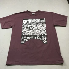 VINTAGE Sister Machine Gun Shirt Mens XL Murina Single Stitch Hi Octane Tour 90s