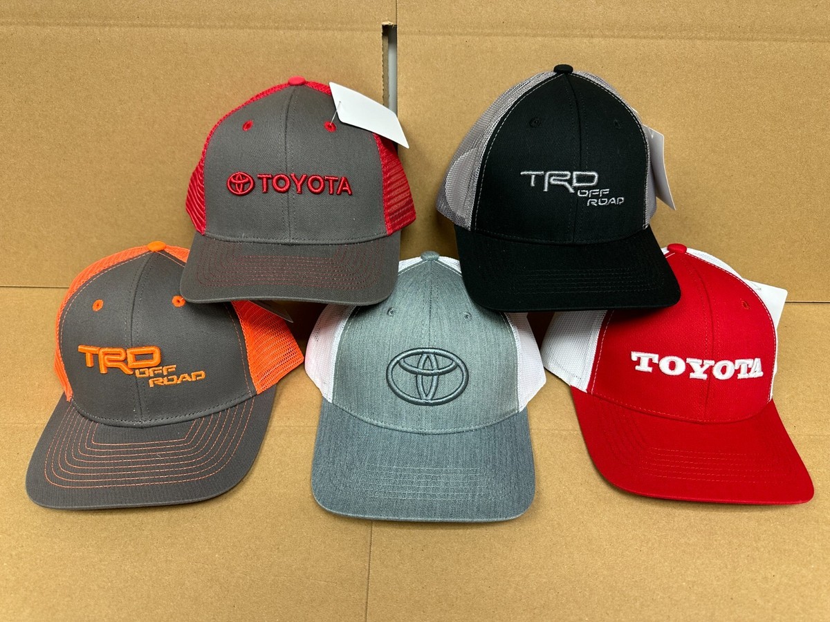 Retro Vintage Style Toyota Embroidered Patch Curved Bill Hat Mesh Back TRD PRO Toyota Embroidered Patch Curved Bill Trucker | Mercari main image 2