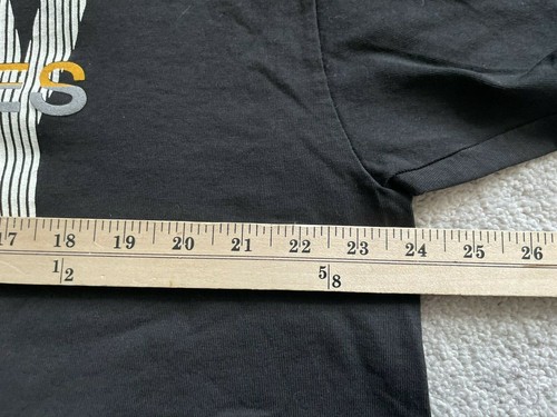 T-shirt vintage anni 90 United States Navy uomo Xl punto singolo nera retrò militare US - Foto 4 di 7