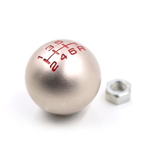6 Speed Type R Shift Knob & Boot MT Aluminum For Honda Acura Civic M10 x 1.5 + - Picture 15 of 17