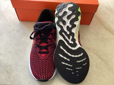Nike NWB Sz 12 Red/Green Men\'s React Infinity Run Flyknit 3 Running Shoes Size 11.5 - Nike React Infinity Run Flyknit 3 Siren Red  main image 3