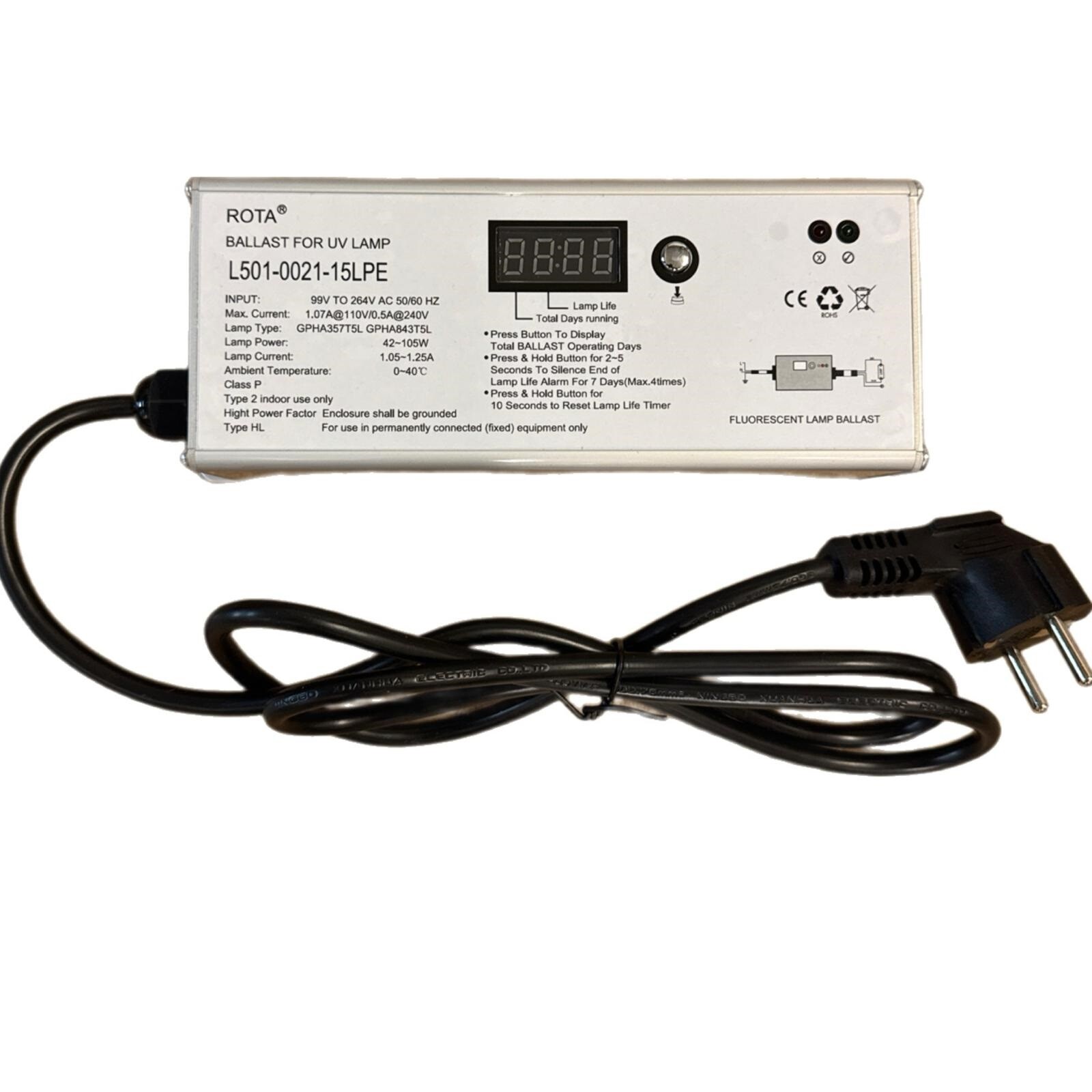 Alimentatore Rota Amalgam avviamento a freddo 25-105 Watt dispositivo di ricambio per Air-Aqua