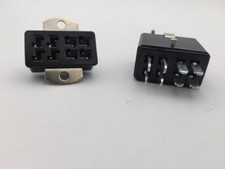 8 pin M/F plug  socket panel connector amateur radio plug socket antenna rotator