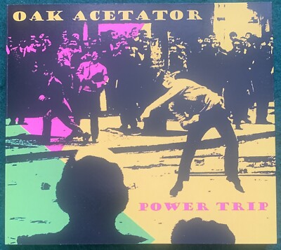 OAK ACETATOR   Power Trip 2024 Blue Matter CD (LOBE CD9)