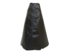 Schaltmanschette Fur Mini Cooper F55 F56 F57 2014-2020 Leder Naht Blau