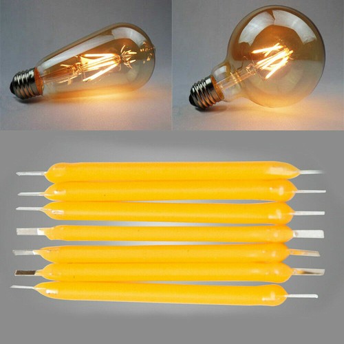 10Pcs 3V Super Bright COB LED Solar Filament Bulb Candle Light Home Lamp Source - Picture 2 of 12
