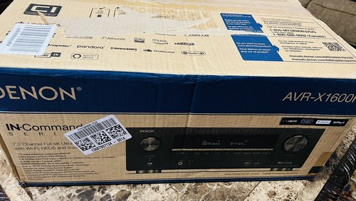 DENON AVR-X1600H (AVR-X1600H | 7.2ch AVサラウンドレシーバー DENON AVR-X1600H (AVR-X1600H | 7.2ch AVサラウンドレシーバー