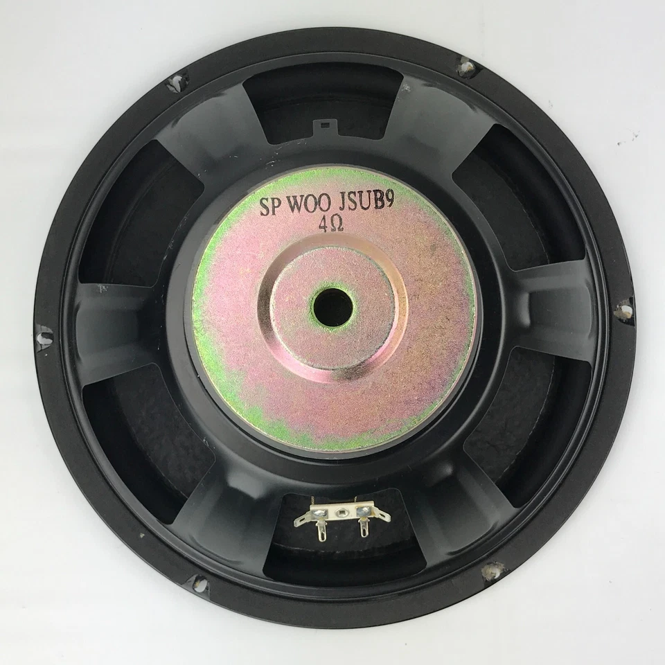 Subwoofer alimentado JVC SP-PWA-350 100 W 4 ohmios 12" Woofer SP WOO JSUB9 funcionando Foto 4 de 4