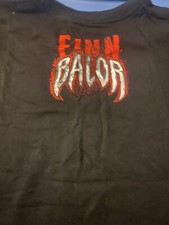 WWE NXT Finn Balor Demon Double Sided Shirt Size Large Black Rare HTF 