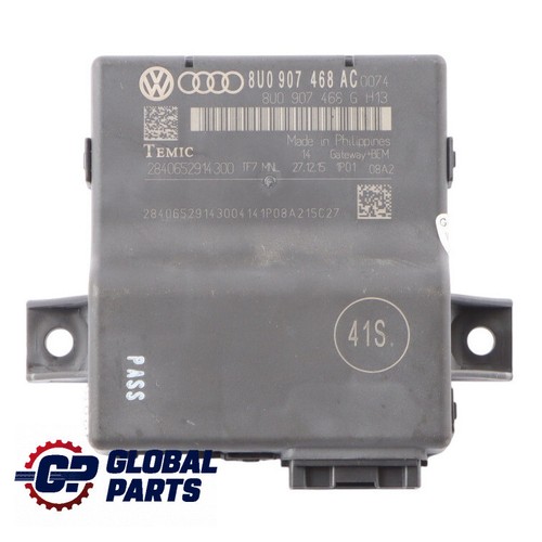 Audi A1 8X Q3 8U Central Gateway Steuergerät Modul Relais ECU 8U0907468AC