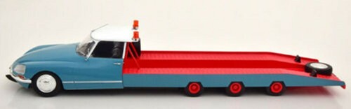 CITROEN DS TISSIER COCHE TRANSPORTADOR 1970 AZUL BLANCO CMR138 1/18 METAL AZUL - Imagen 3 de 6
