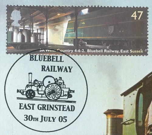 LOT 579 - BLUEBELL RAILWAY - SPECIAL POSTMARKS - AS PHOTO - Bild 3 von 4