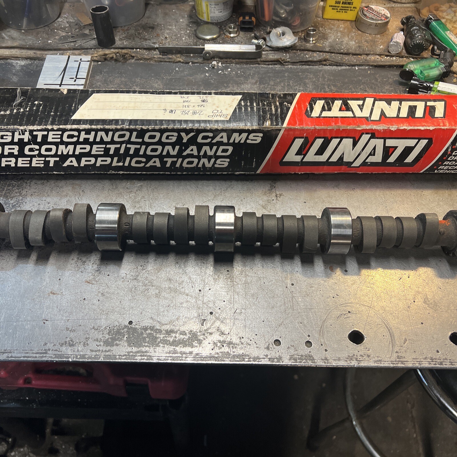 sbc Camshaft Solid Flat Tappet Lunati Drag, Circle Track eBay