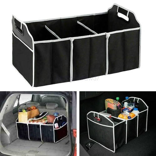 SALE Tidying Bag Car Boot Organiser Shopping Tidy Storage Bag Trunk Organizer - Picture 3 of 8
