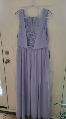 Azazie Jessa NWT Dusty Lavender size 20 dress - Picture 12 of 16