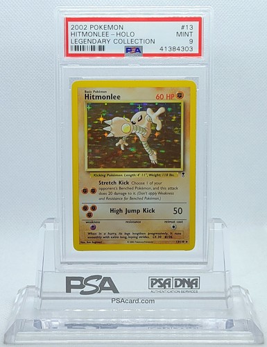 Hitmonlee graded PSA 9 for sale on eBay