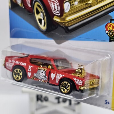 ミニカー Hot Wheels KING KUDA Hot Wheels King 'Kuda Red #152/250 Case N Mainline 2024 New