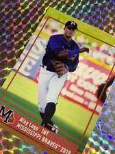 2018 ALAY LAGO ROOKIE #19 MISSISSIPPI BRAVES MINOR LEAGUE AA CSTORE RARE