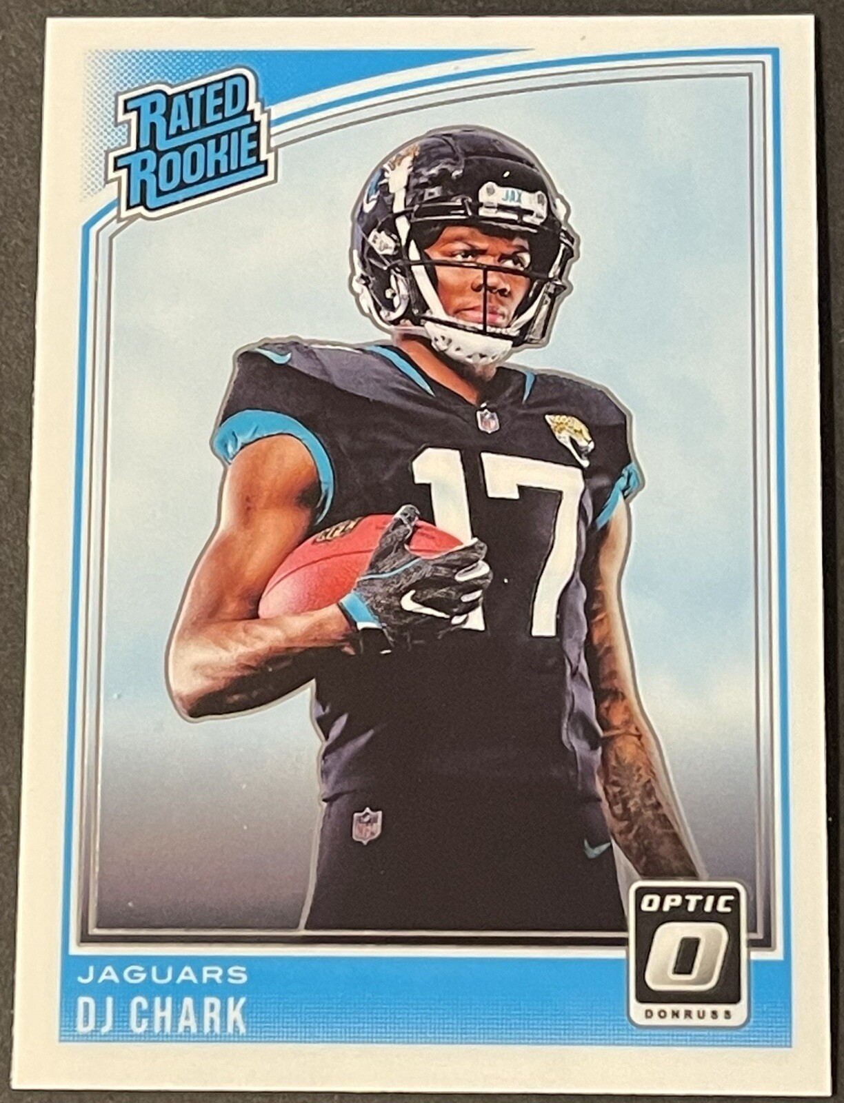 2018 Donruss Optic RC Rated Rookie DJ Chark Jacksonville Jaguars #165