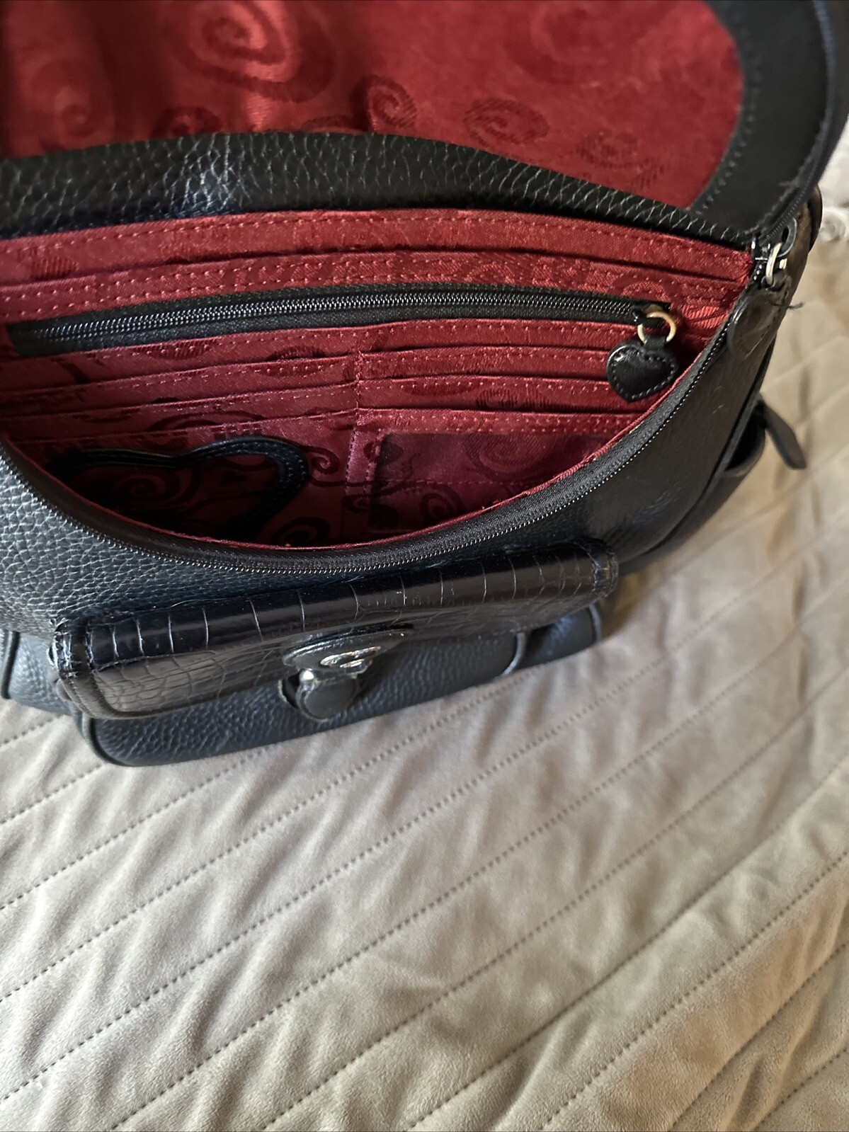 PONY ZAINO BRIGHTON DONATELLA Organizer in pelle portafoglio integrato lg. designer