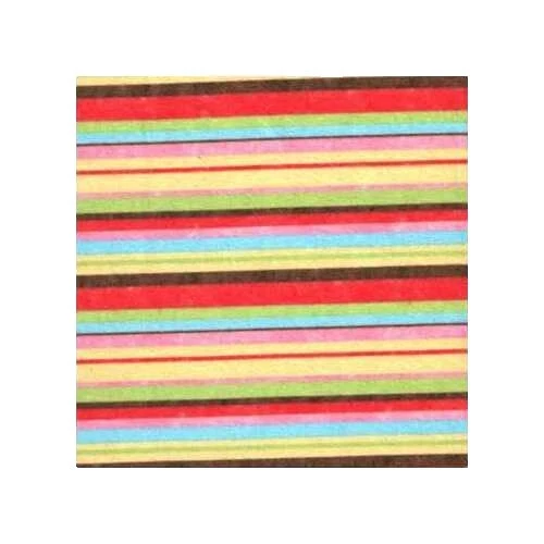 Flannel Striped Craft Fabrics