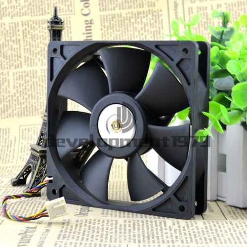 1PC DELTA AFB1212SH 120*120*25mm 12V 0.8A 4pin PWM Case Cooling Fan NEW - Picture 3 of 3