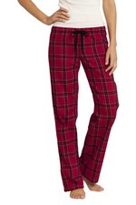 DT2800 District Women's Flannel Plaid Pant