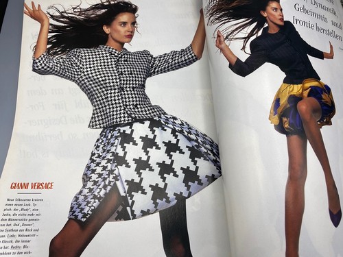 VOGUE MAGAZINE DEUTSCH German 1988 January FREE GIFT WRAP Fast dispatch - Picture 4 of 10