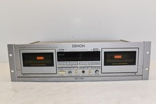 DENON DN-740R Twin Tape Stereo Cassette Deck - Working