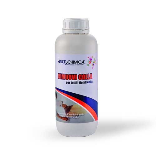 RIMUOVI COLLA RIMUOVE RESIDUI DI COLLE NEOPRENICHE E VINILICHE 1 lt MULTICHIMICA - Foto 1 di 1