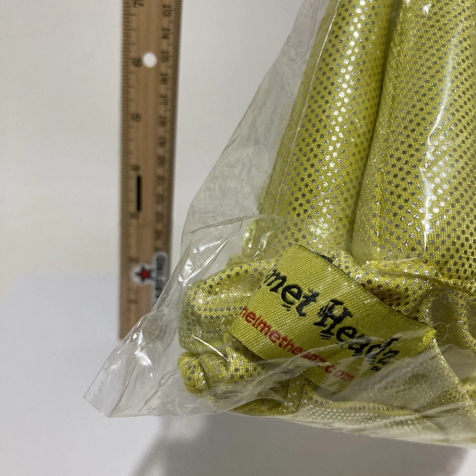 Casco Headz Niños Bicicleta Ciclista Amarillo Puffer Blowfish Suave Punta CUBIERTA ⭐️LEER Foto 4 de 4