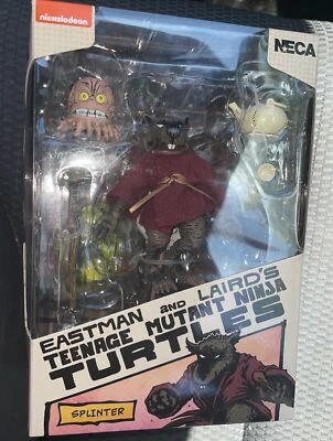 NECA Eastman and Lairds TMNT Master Splinter 7”Action Figure W/ Krang Head - Image 1 of 4