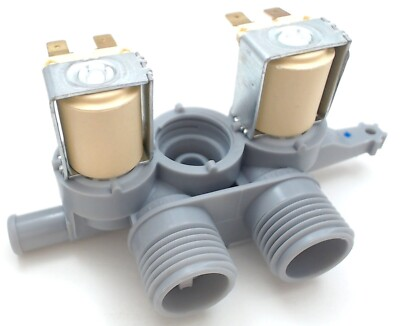 #ad New WH13X10037 Water Inlet Valve Compatible W GE Washers By OEM Manufacturer $28.95