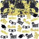 100PCS 2024 Graduation Confetti Congrat Graduation Table Confetti Decorations Co