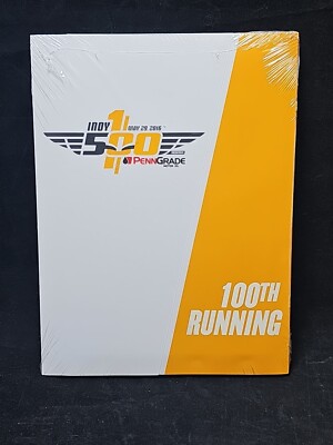 Indianapolis 500 100th Running Program  5/29/16 - SEALED - T923