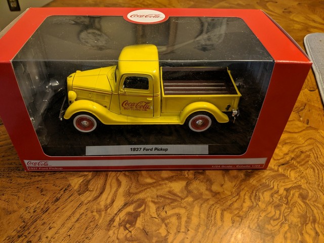 1937 Ford Pickup Truck Coca Cola 124 Diecast Model Truck By Motorcity Classics
