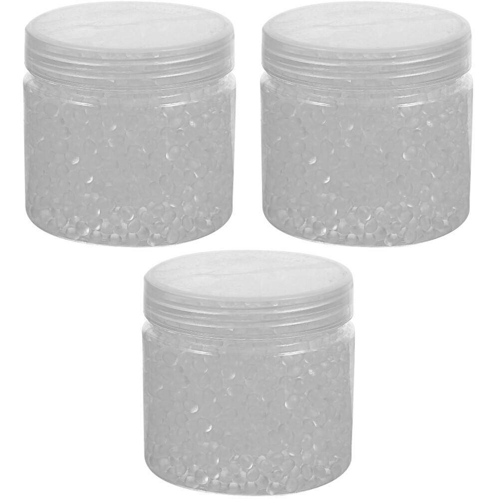 3 Bottles Resina Libre Niño Pellets Termoplásticos Transparentes Pellets Plástico