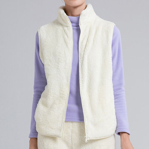 Damen Weste Warm Mantel Winterjacke Klettern Oberteile Einfarbig Oberbekleidung Freizeit - Bild 24 von 64