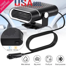 150W Portable Electric Car Heater Heating Fan Defogger Defroster Demister DC 12V