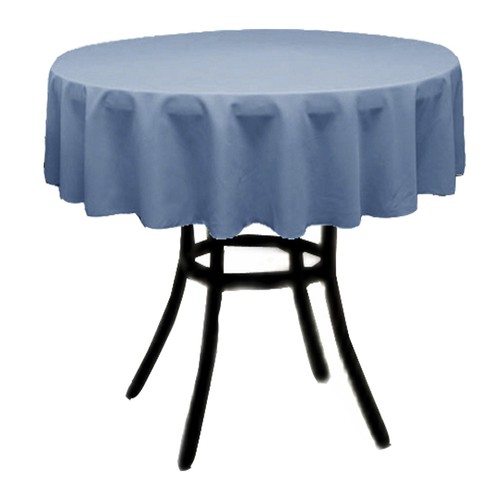 Set 4 Tablecloth Polyester Seamless Round 54" By Broward Linens (Varity Colors) - Picture 58 of 75