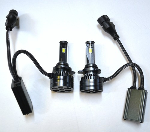 LED Kit F15 140W 9012 HIR2 4300K Stock Two Bulbs Headlight Dual Beam Replacement - Picture 4 of 24