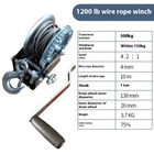 Hand Winch Winches Braided Strap Portable Powerful Trailer Winch Accessories